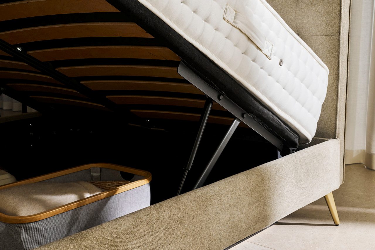 Low Storage Bed